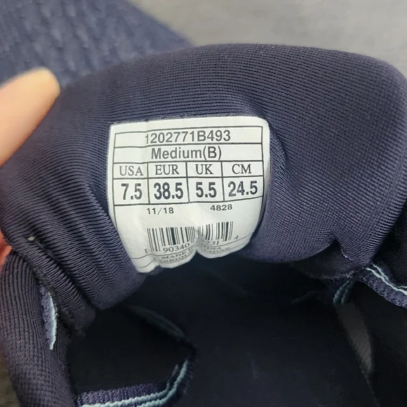 Brooks Women's Ghost 11 Running Shoes Navy/Mint/White Size 7.5 - Picture 4 of 6